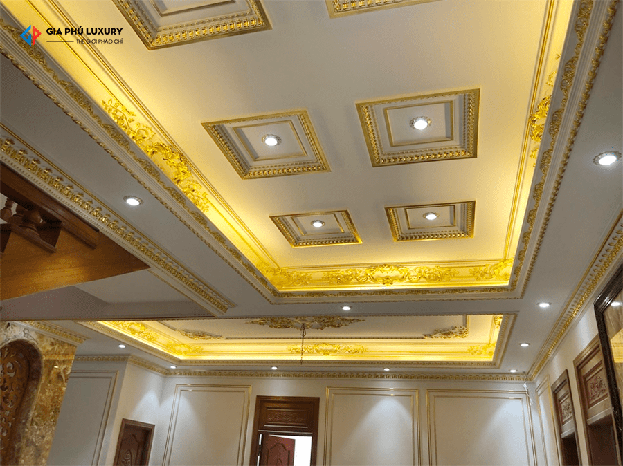 Tổng hợp 5 mẫu phào chỉ PS đẹp cho phòng khách