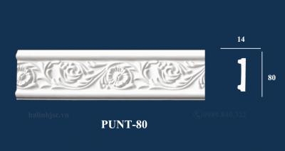 Phào Nẹp Tường PU Cao Cấp - PUNT80