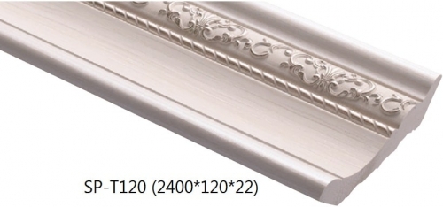 Phào Trần Nhựa Hàn Quốc Màu Hồng Nhạt bản 12cm